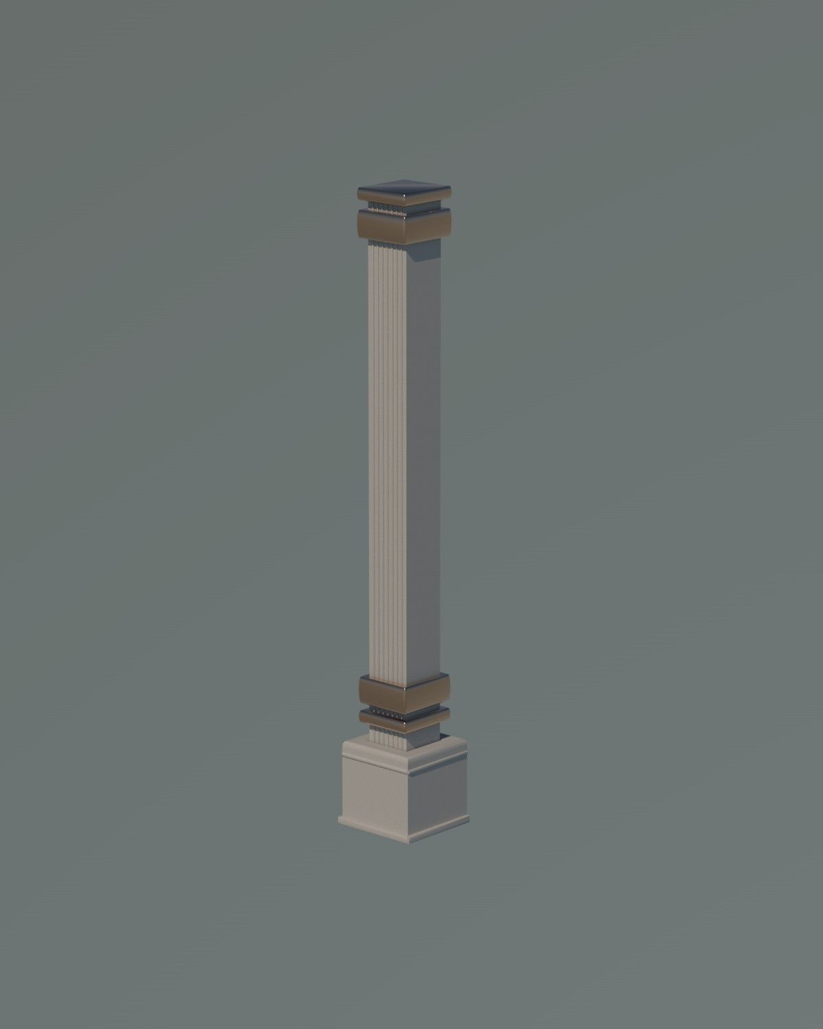 Aesthetic columns 3D model_1