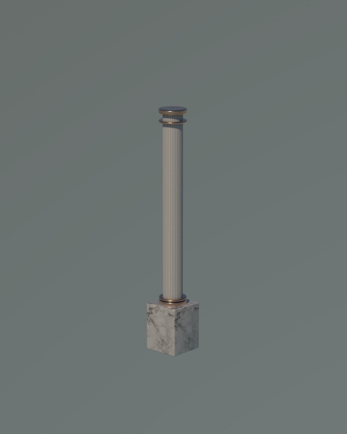 Aesthetic columns 3D model_3