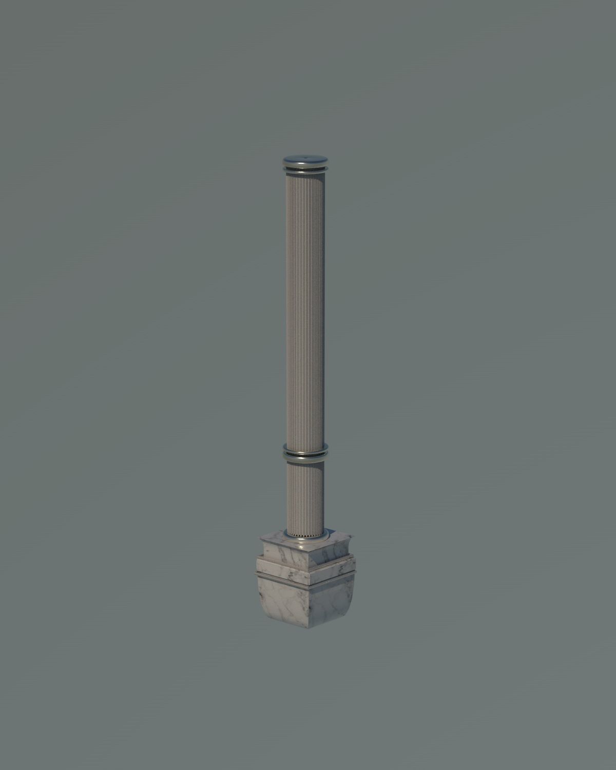 Aesthetic columns 3D model_2