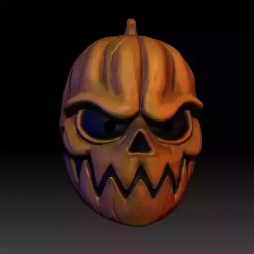 Halloween pumpkin mask 