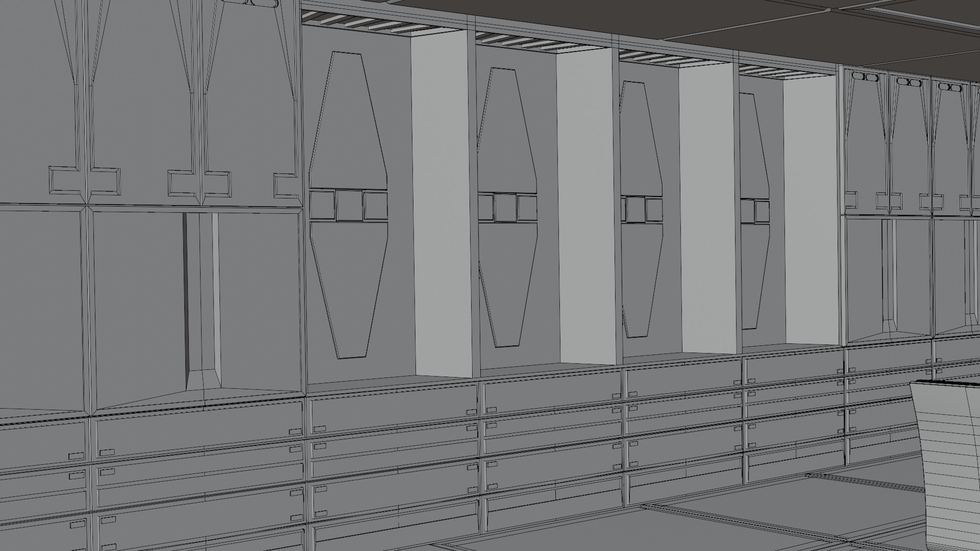Imperial Officers Office A 3D model_5
