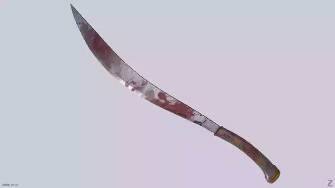 Gore bolo Low-poly 3D model