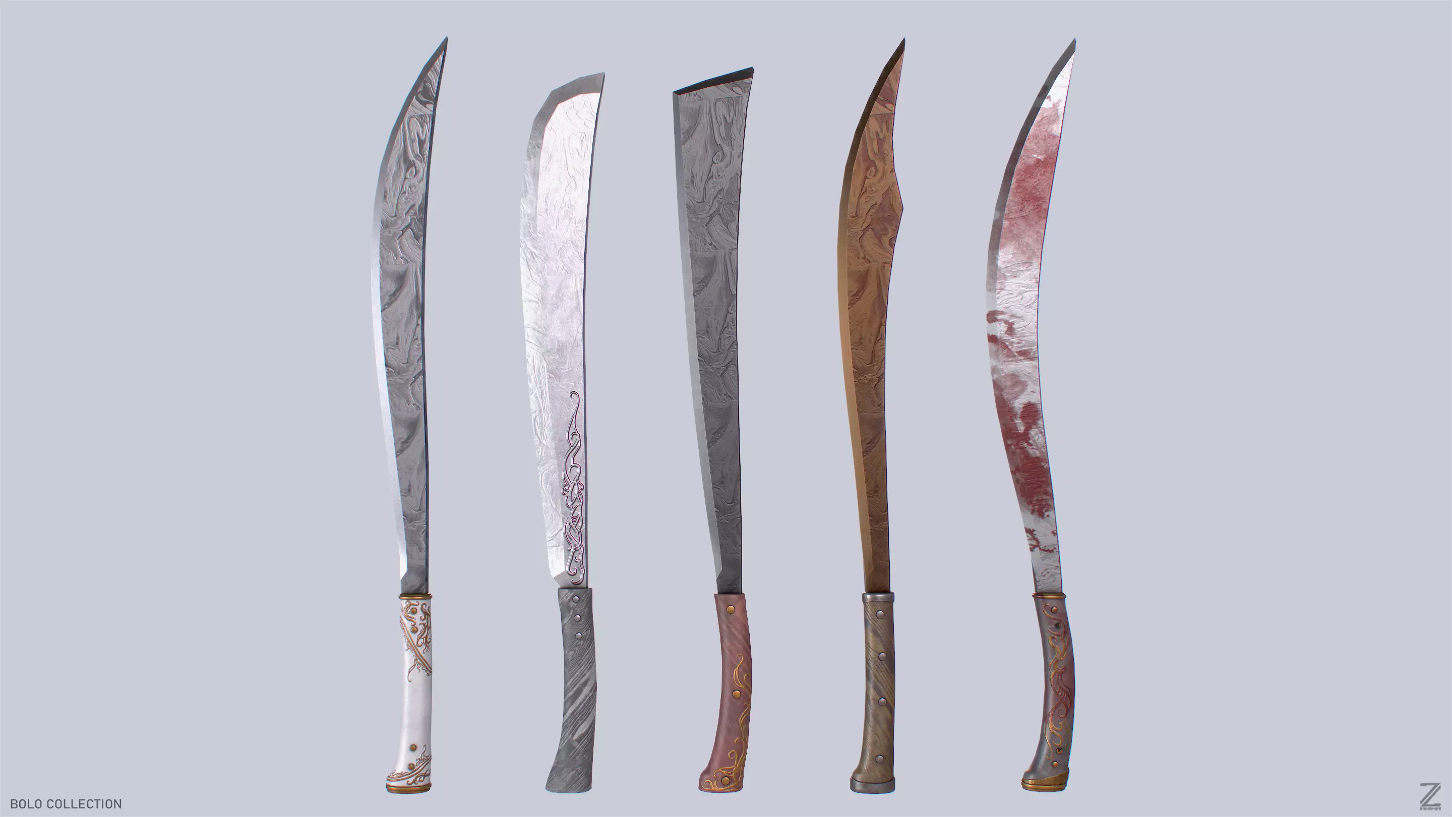 Bolo collection pair of swords _0