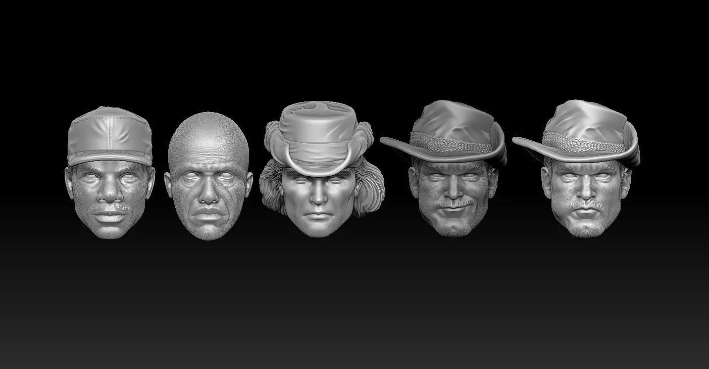 Predator Actors  3D print model_0