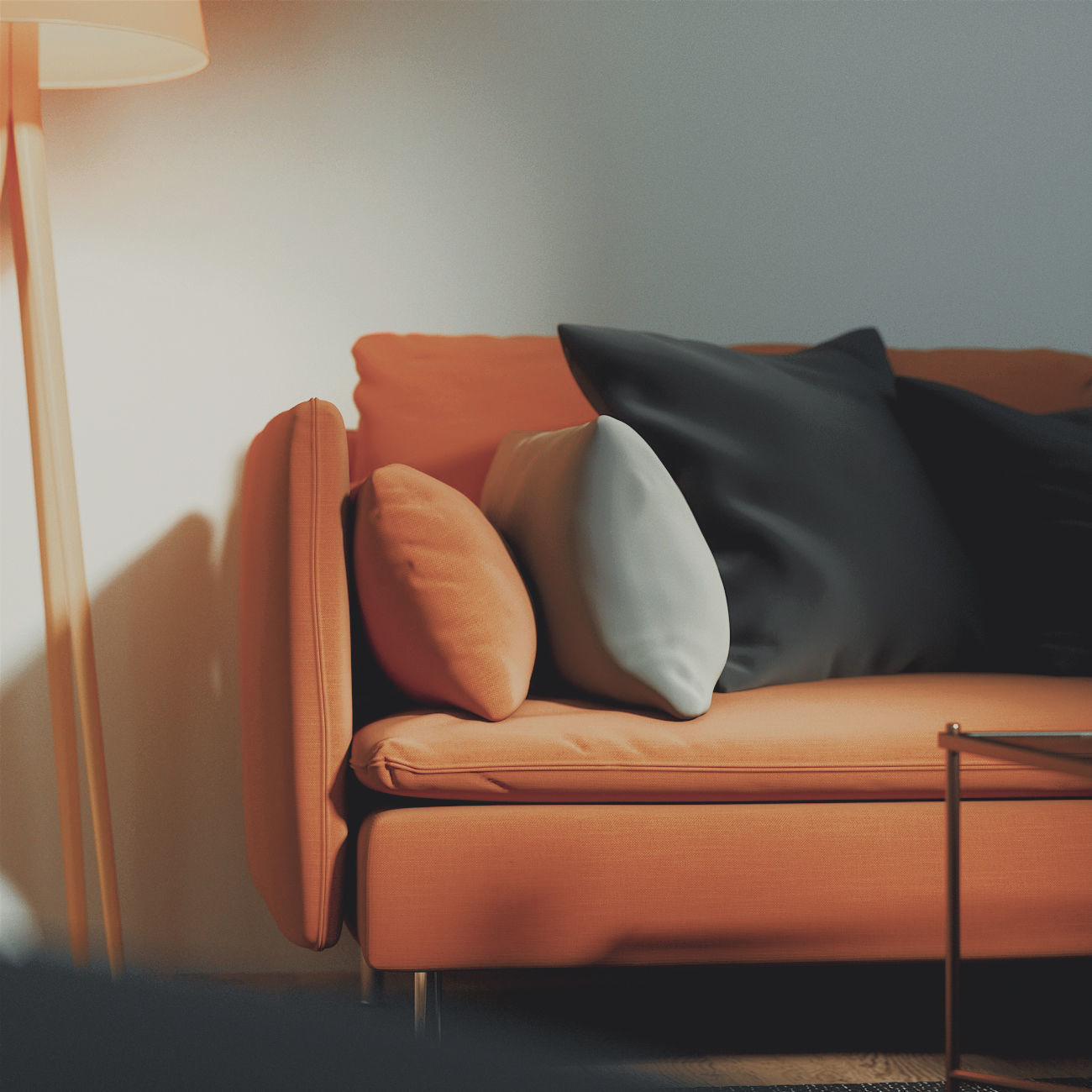 apartment for the single 3D model_4