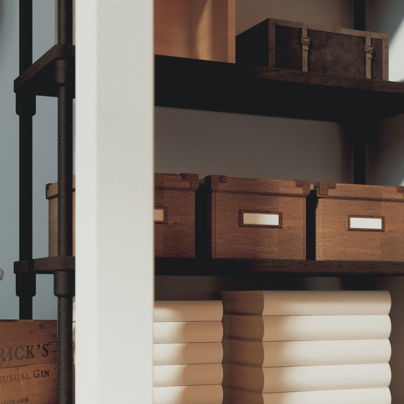 apartment for the single 3D model_10