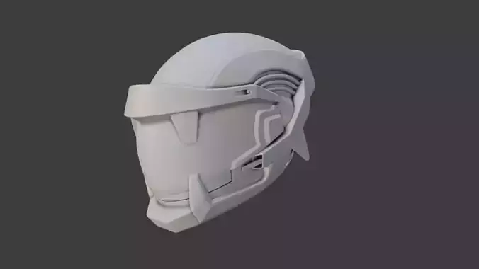 SciFi Helmet Base Mesh SCH2