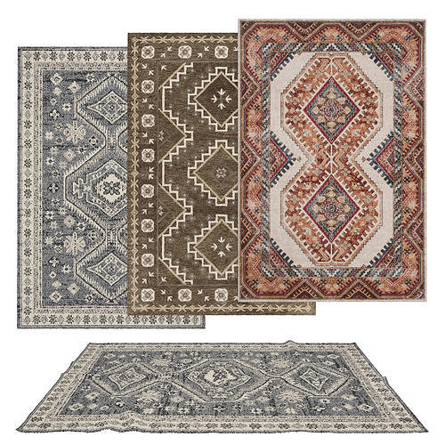 Rugs No 427 Low-poly 3D model