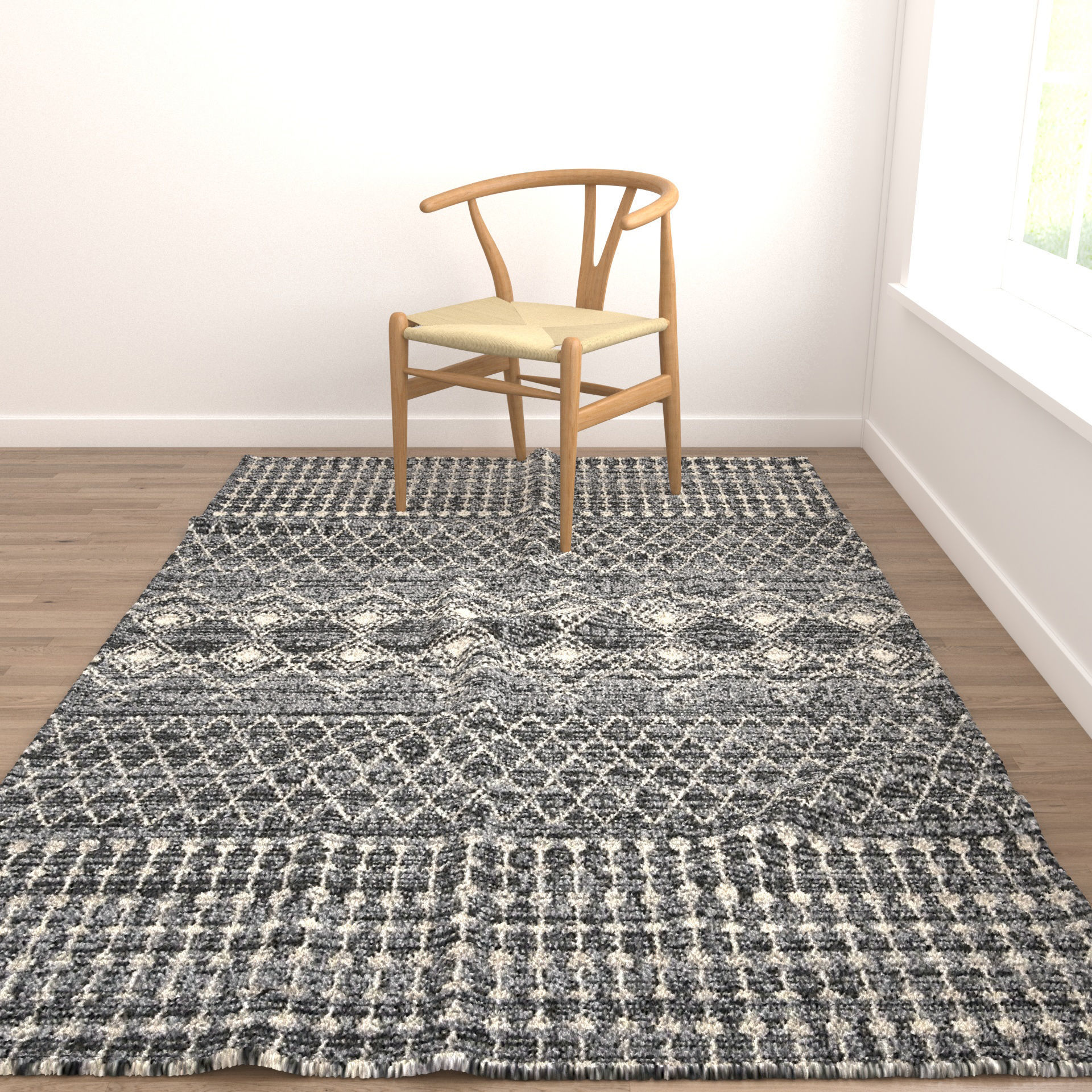 Rugs No 431 Low-poly 3D model_4