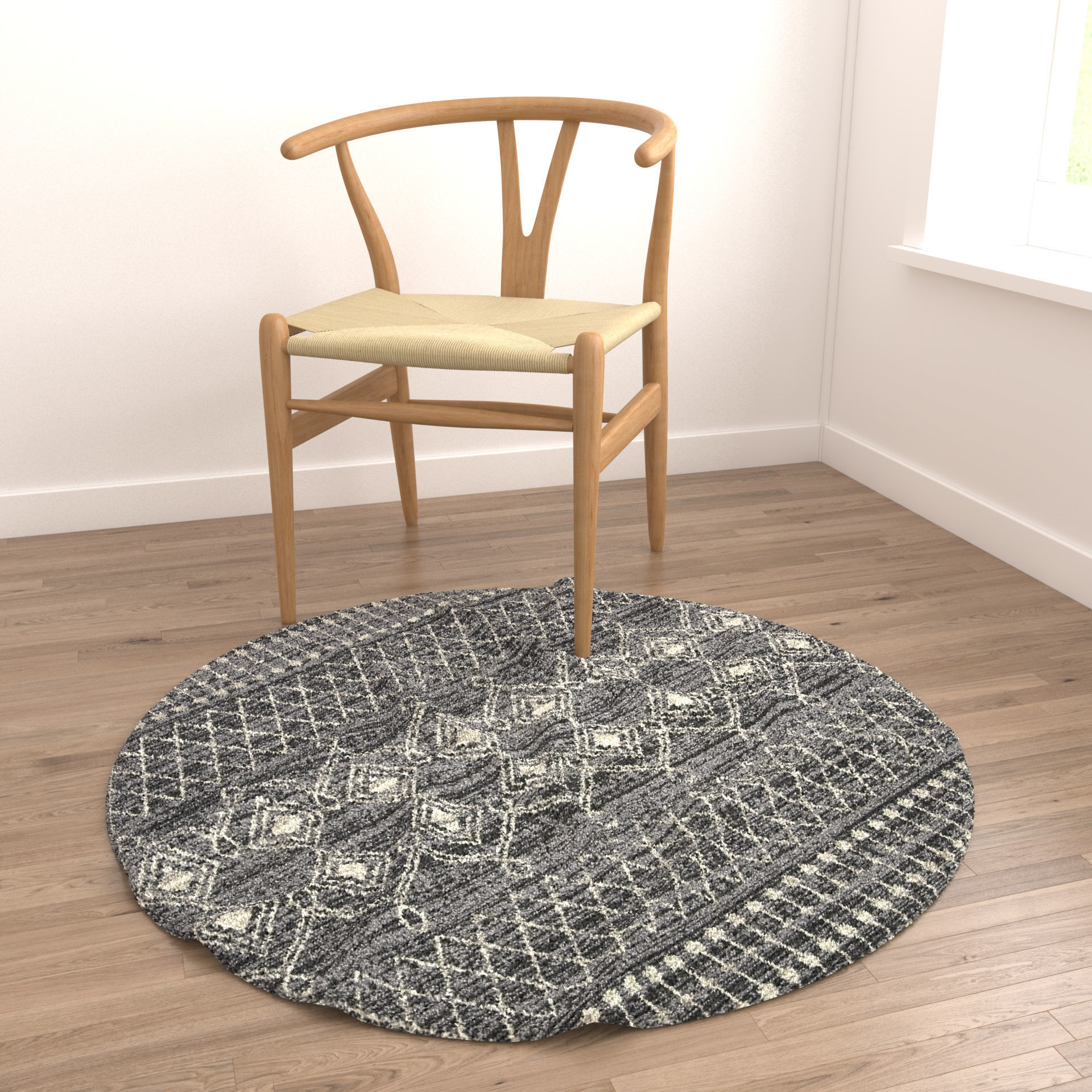 Rugs No 431 Low-poly 3D model_3