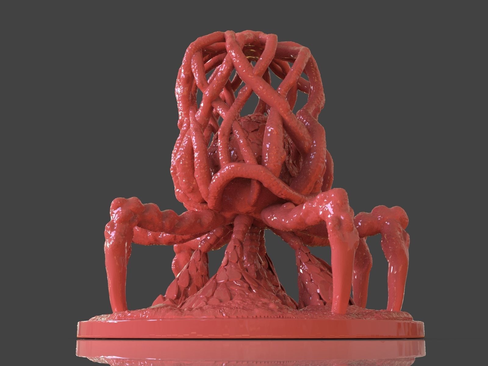 Stellar Devourer Leviathan Sculpture 3D print model_5