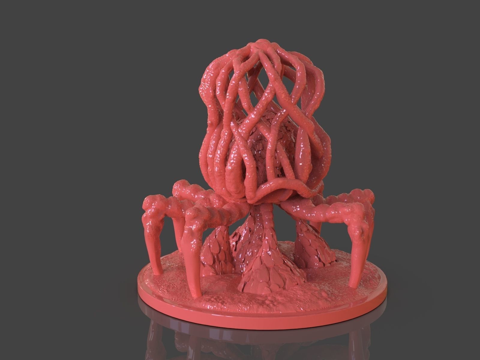 Stellar Devourer Leviathan Sculpture 3D print model_4