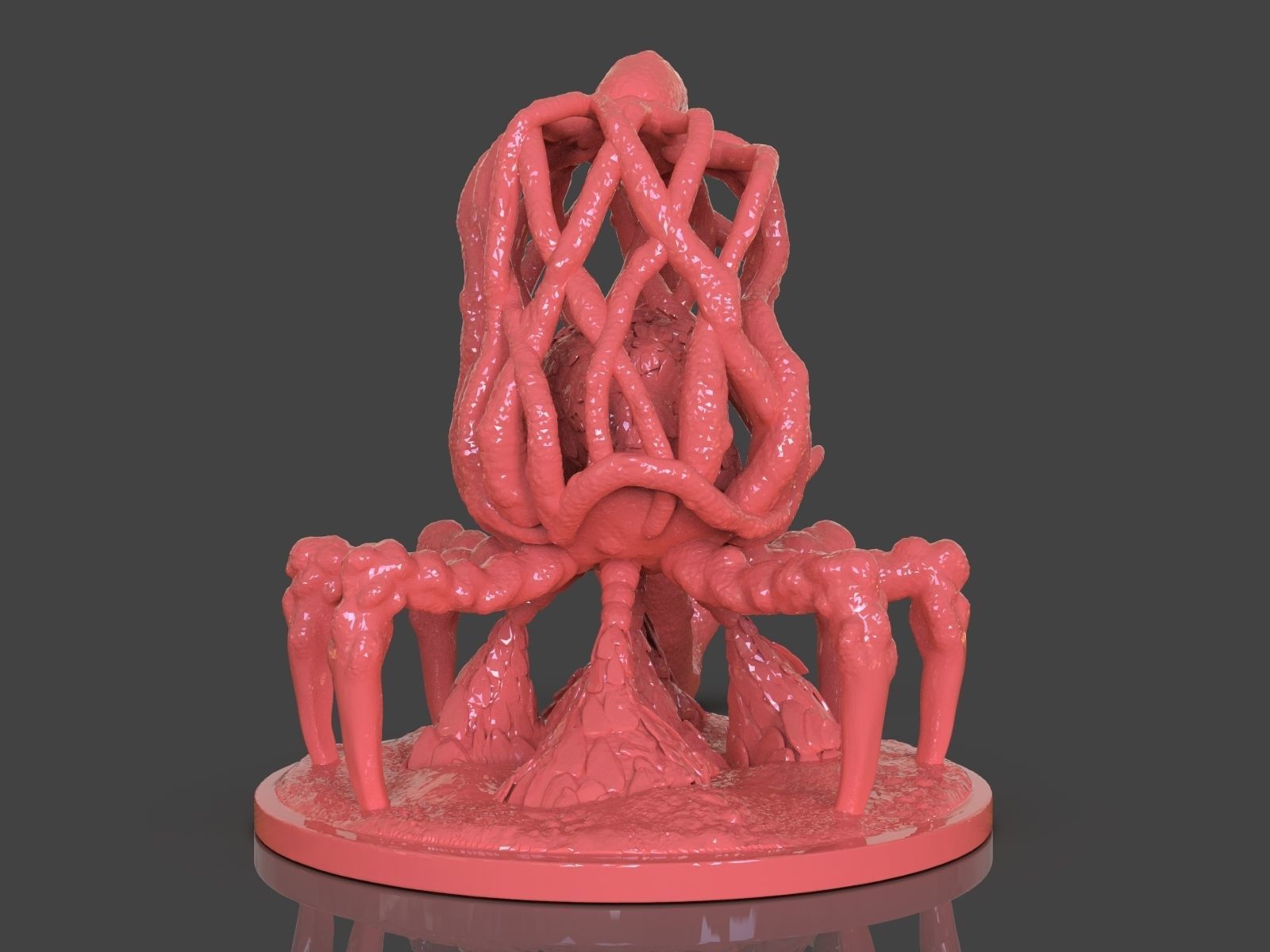Stellar Devourer Leviathan Sculpture 3D print model_11