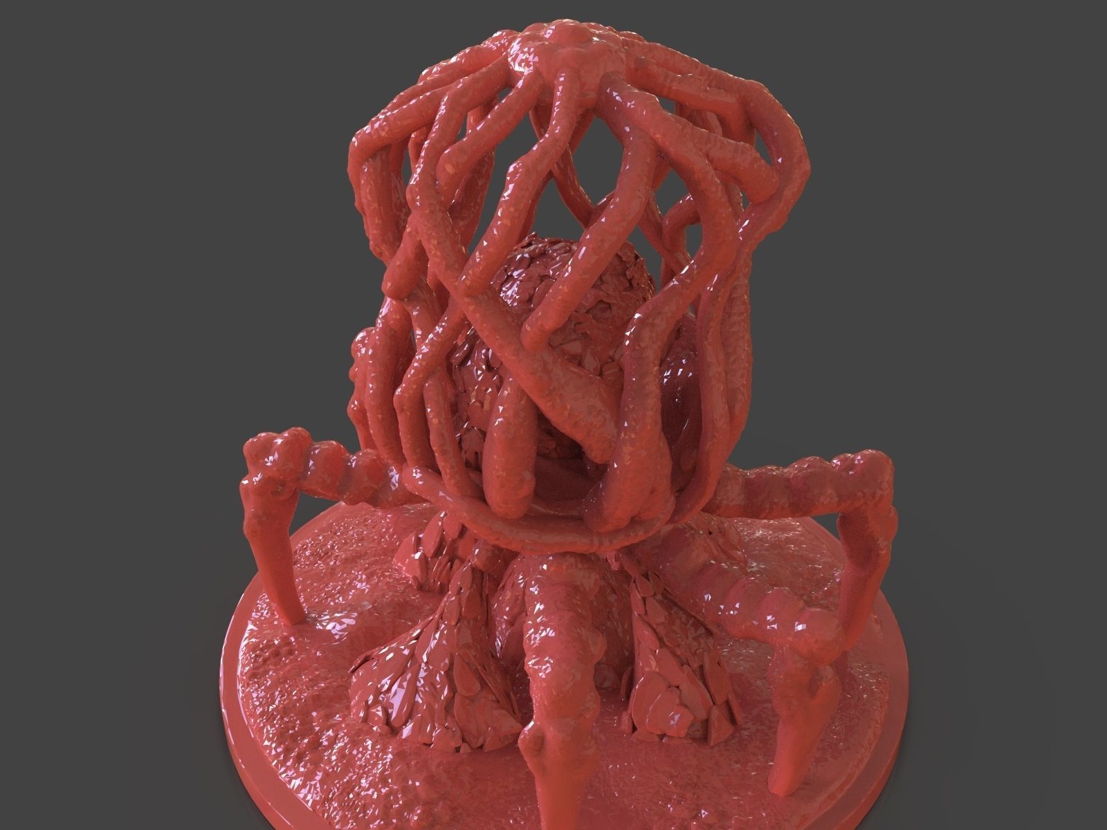 Stellar Devourer Leviathan Sculpture 3D print model_8