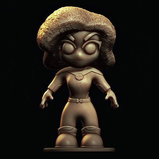 Monica Rambeau  Teyonah Parris 3D print model_1