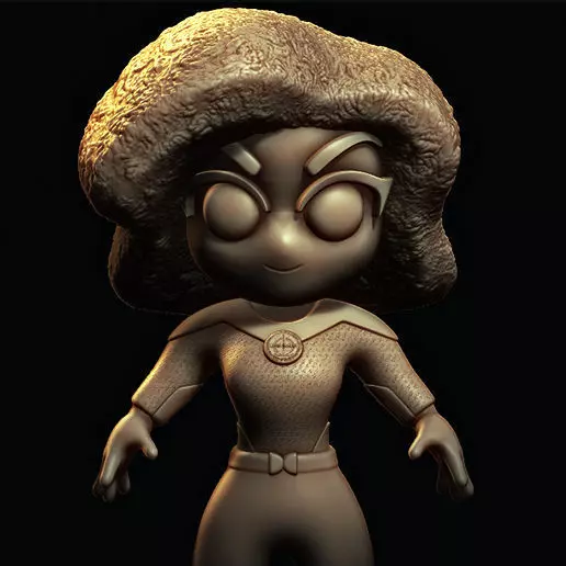 Monica Rambeau  Teyonah Parris 3D print model_0