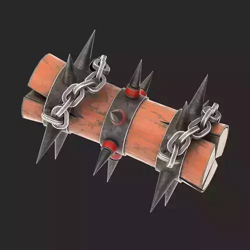 ratchet weapon stylized 3d model