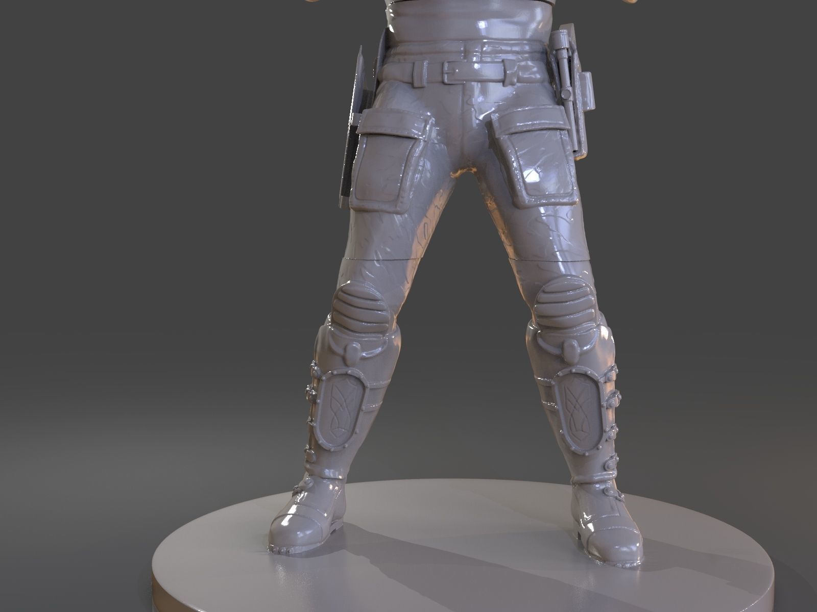 Snake Plissken Sculpture 3D print model_45