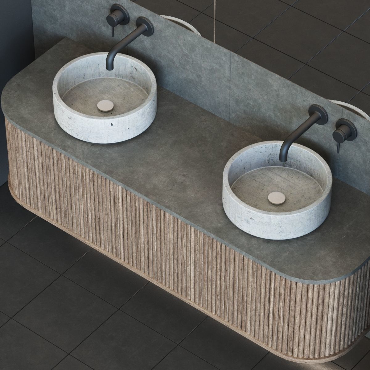 Bathroom Furniture-02 3D model_1