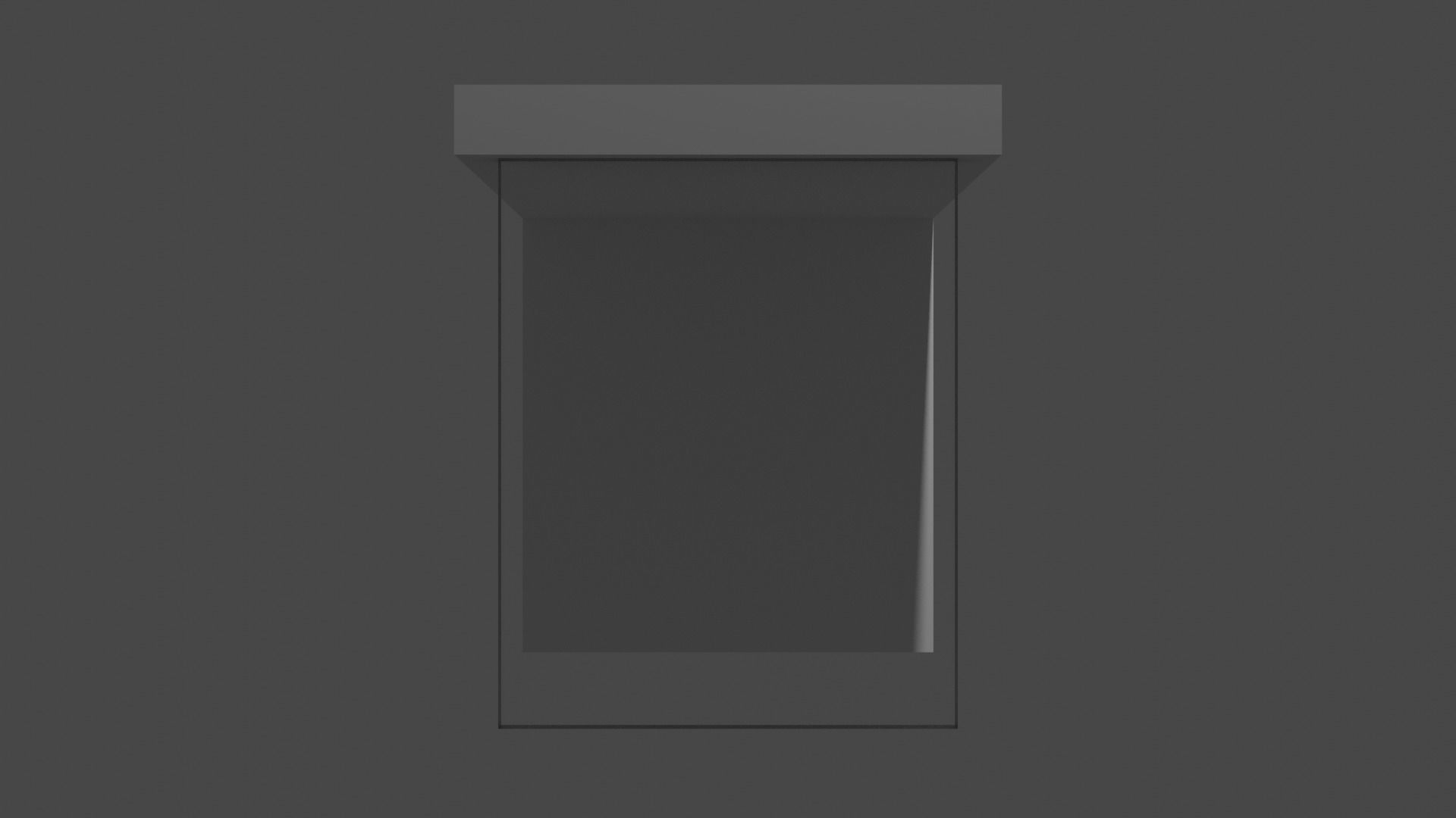 Minimalistic Desk 3D model_7