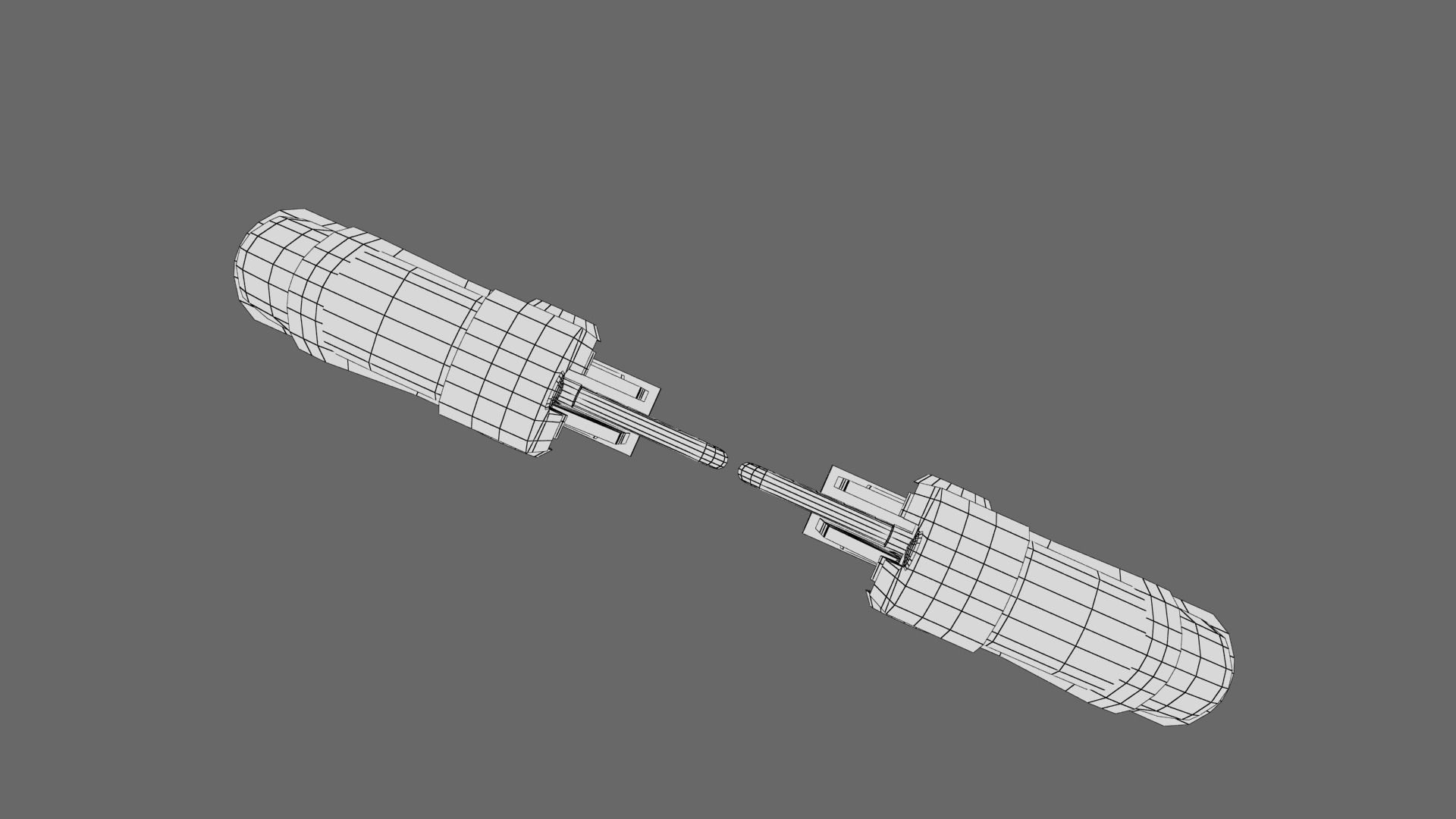 Turnstile 3 orange and star wars helmet Low-poly 3D model_24