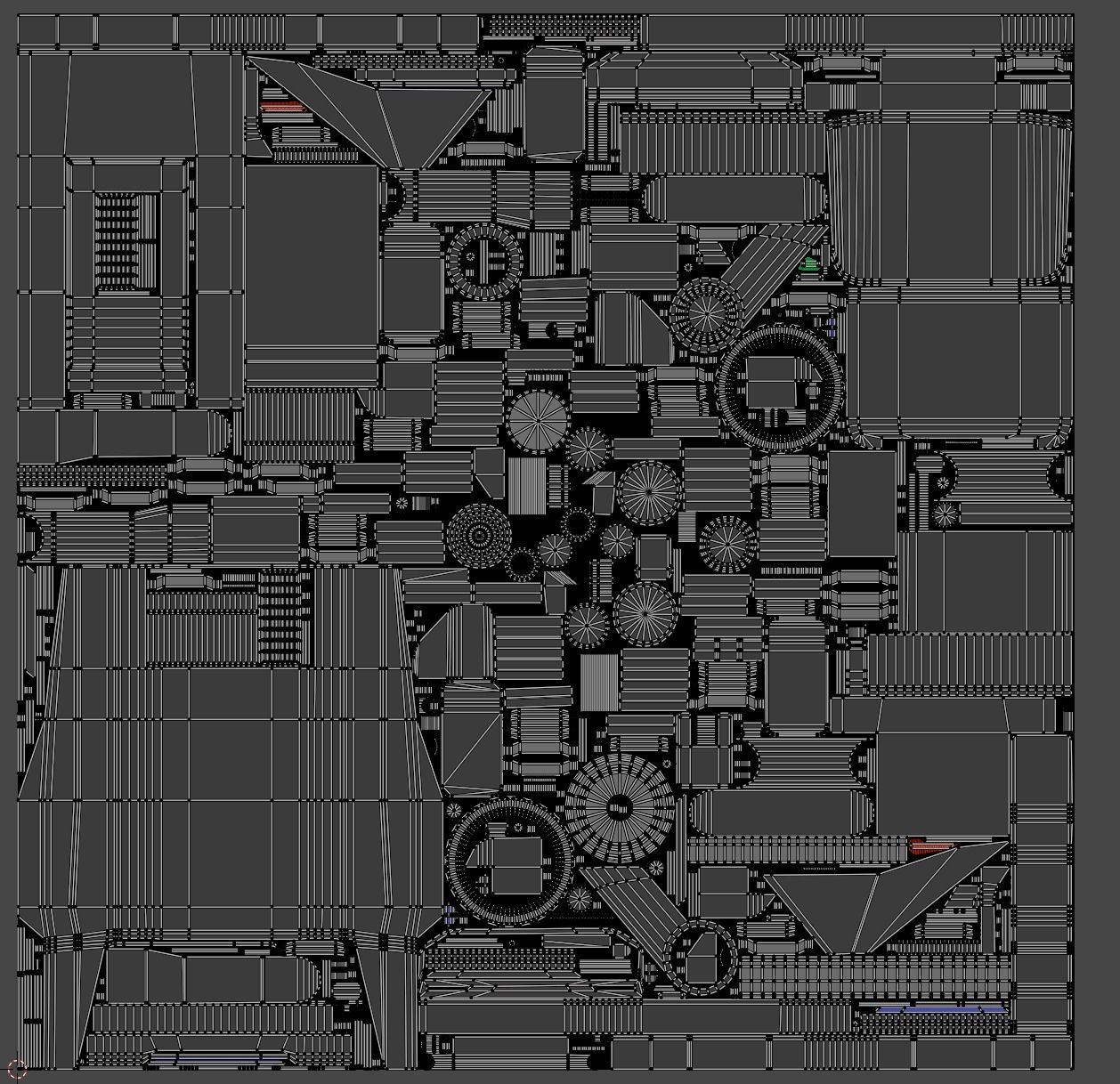 Martian Space Rover Mars Explorer Low-poly 3D model_6