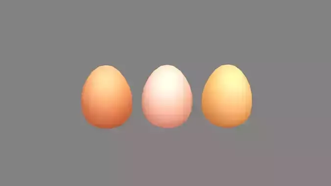 Cartoon eggs