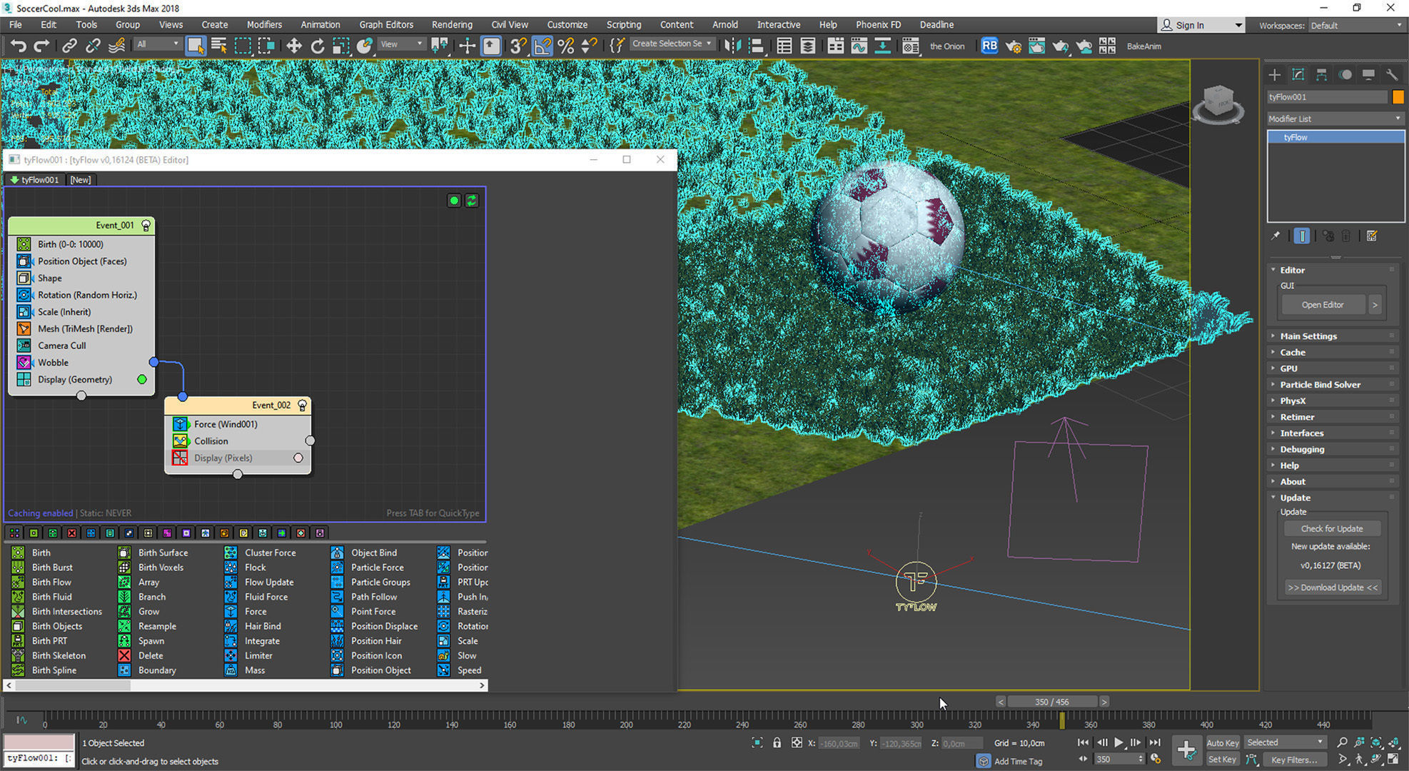 World cup Soccer Ball 2021 3D model_3
