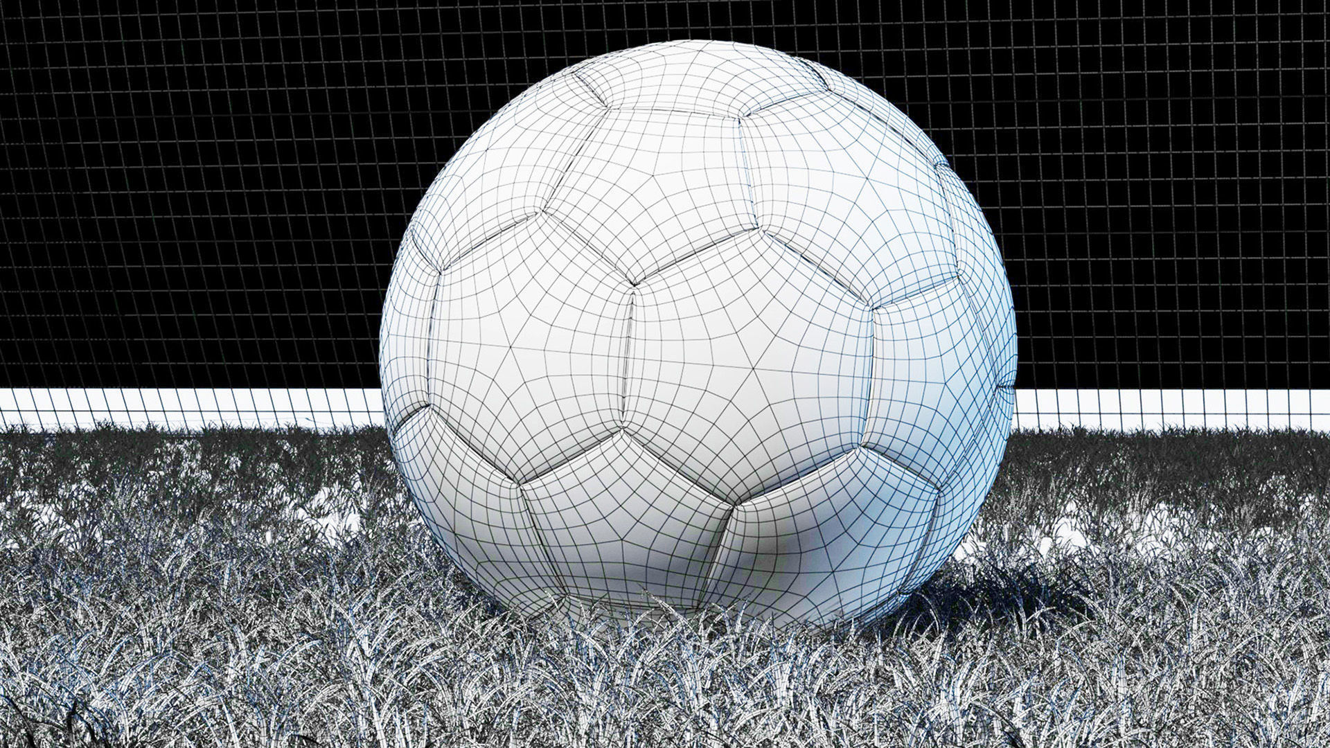 World cup Soccer Ball 2021 3D model_8