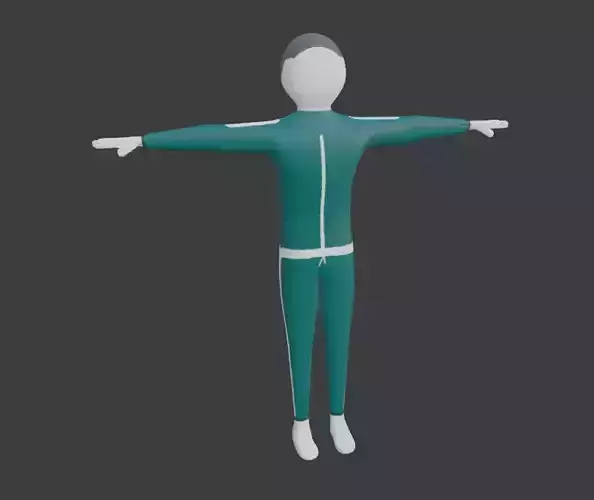 character based on the game squid