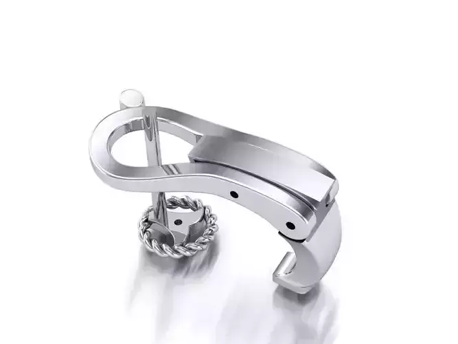 Lock for earrings 3 3D print model