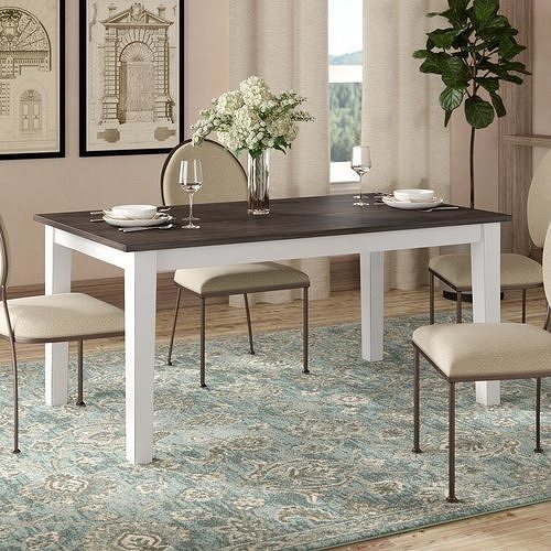 Altamirano Wood Diner Table - 3 Colour 3D model