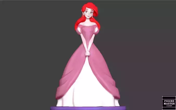 ARIEL DRESS LITTLE MERMAID DISNEY princess ANIMATION