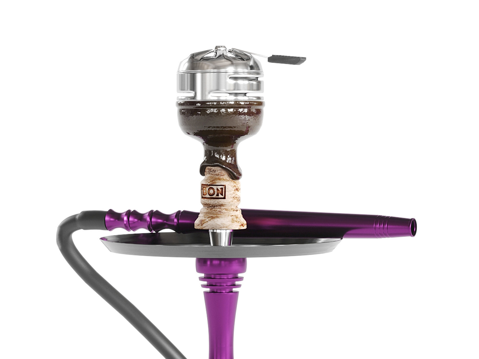 3D Alpha Hookah - Model X 3D model_1