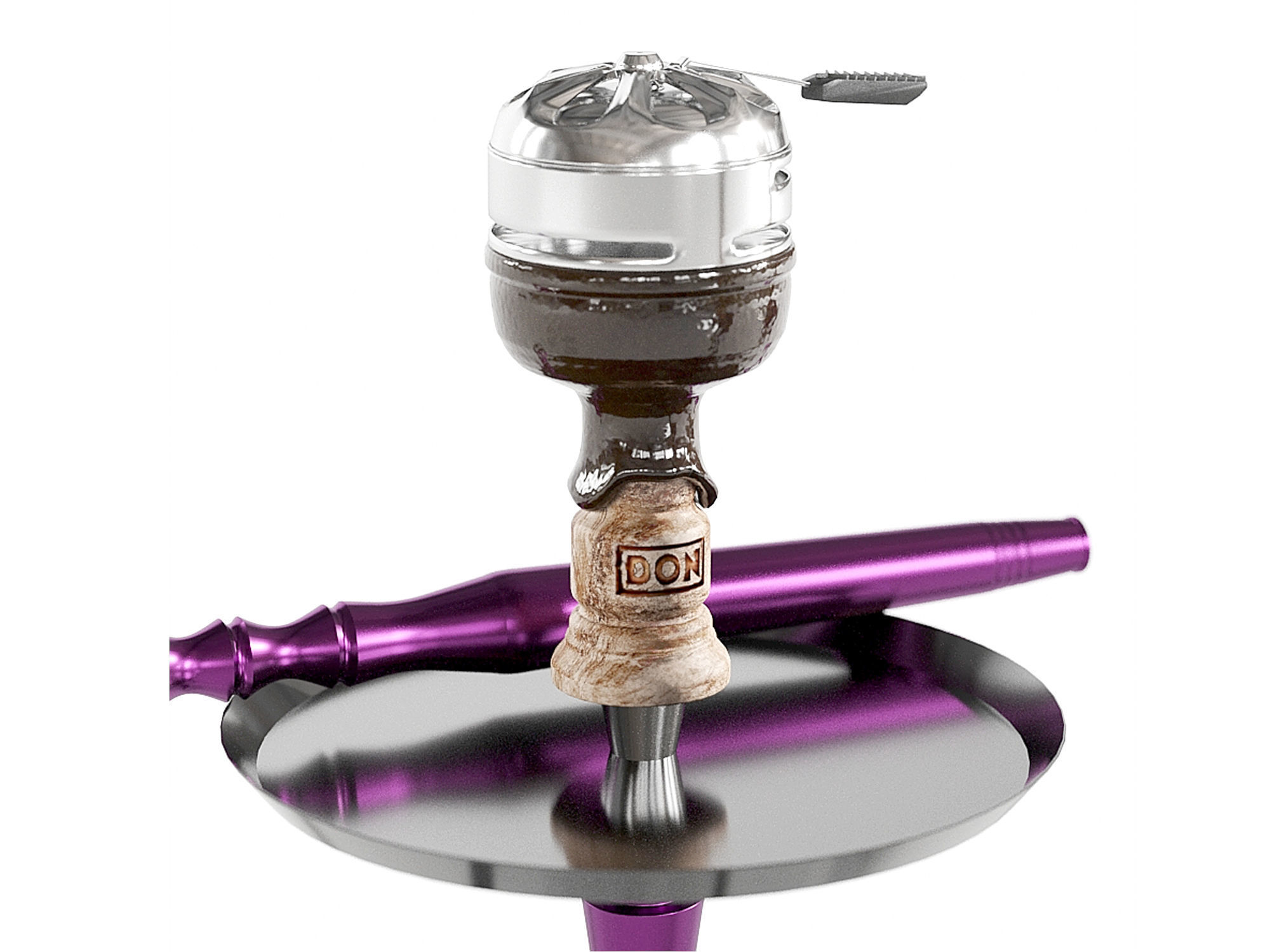 3D Alpha Hookah - Model X 3D model_4