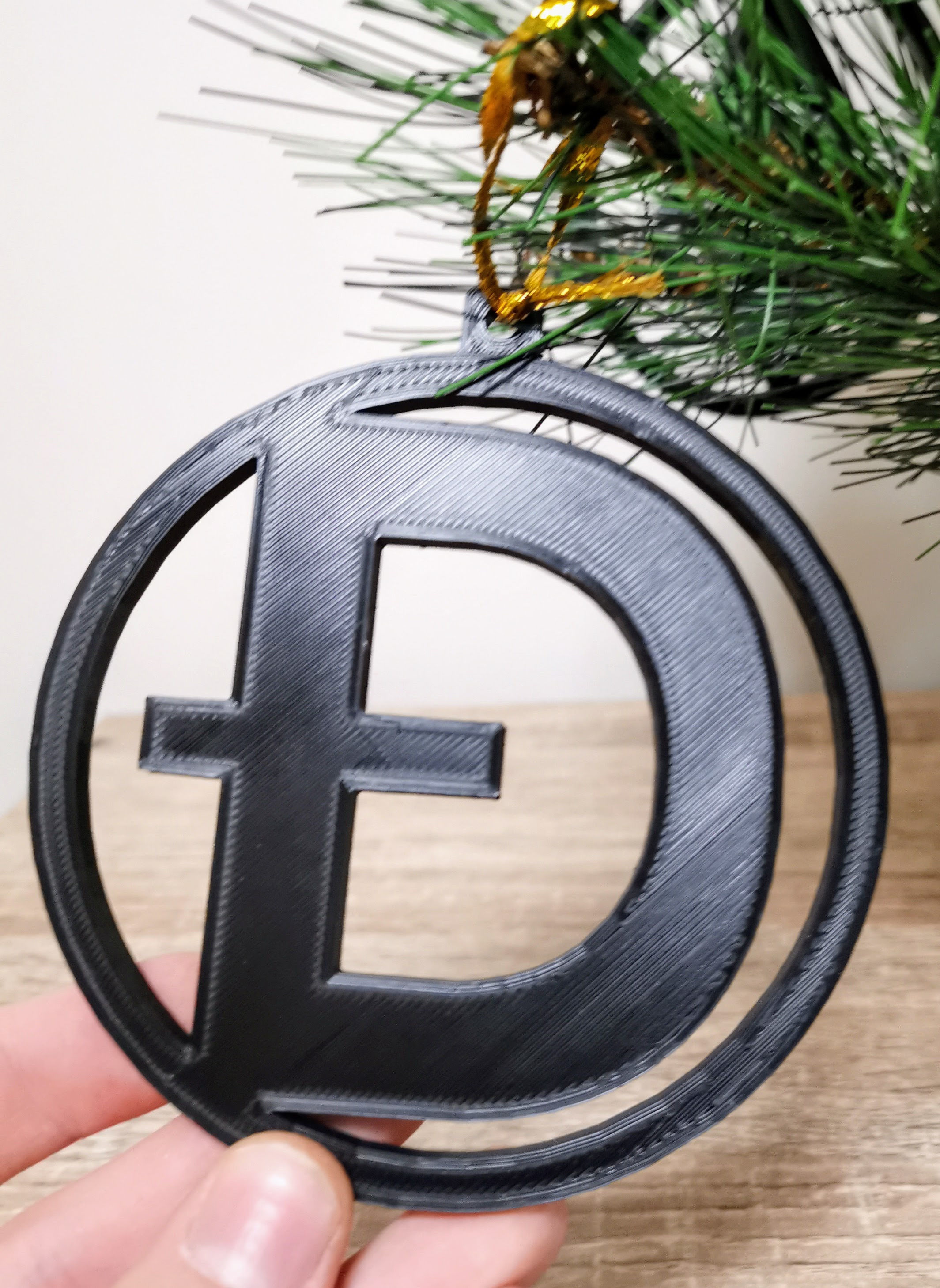 Cryptocurrency Christmas Ornaments 3D print model_4