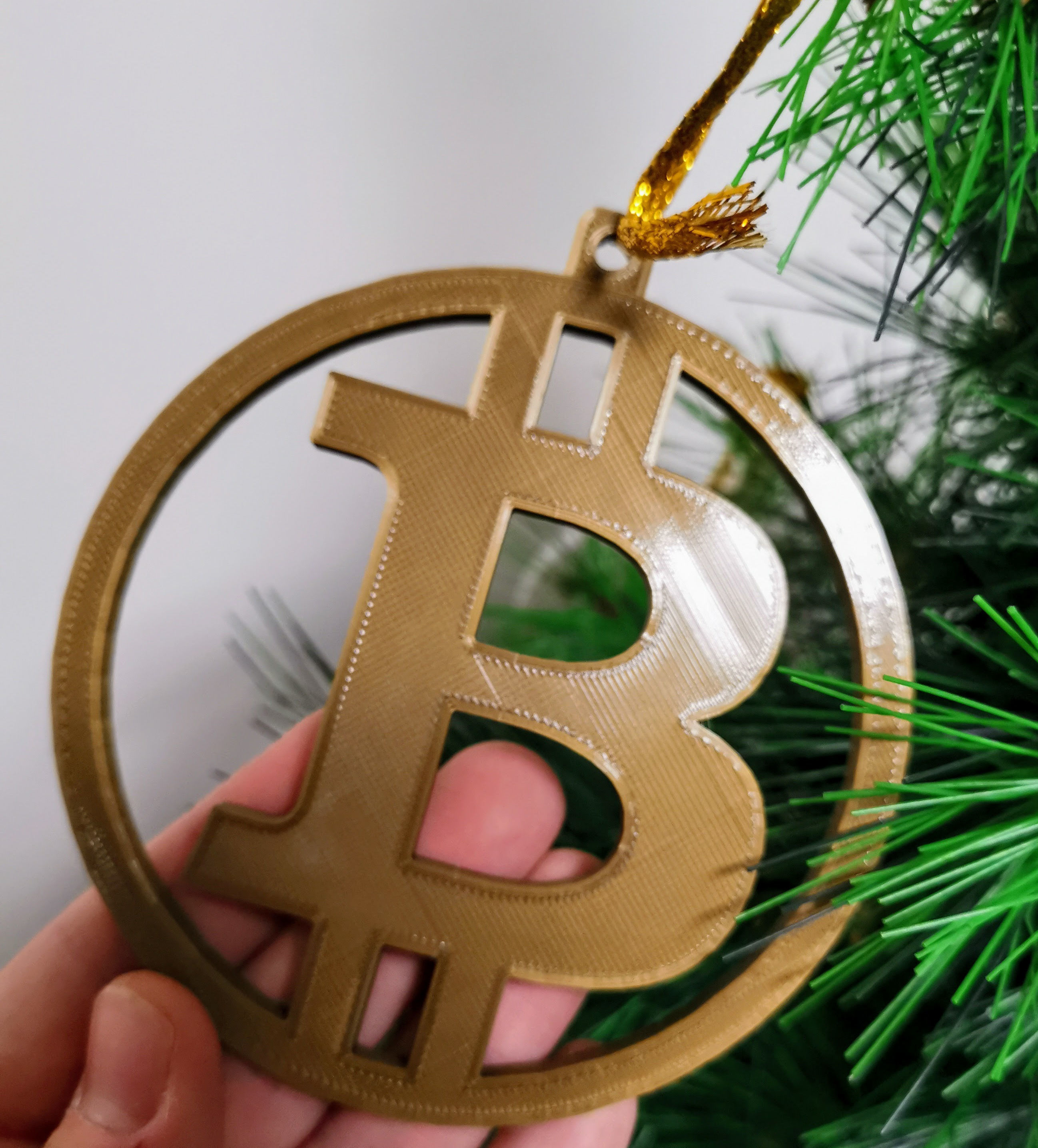 Cryptocurrency Christmas Ornaments 3D print model_2