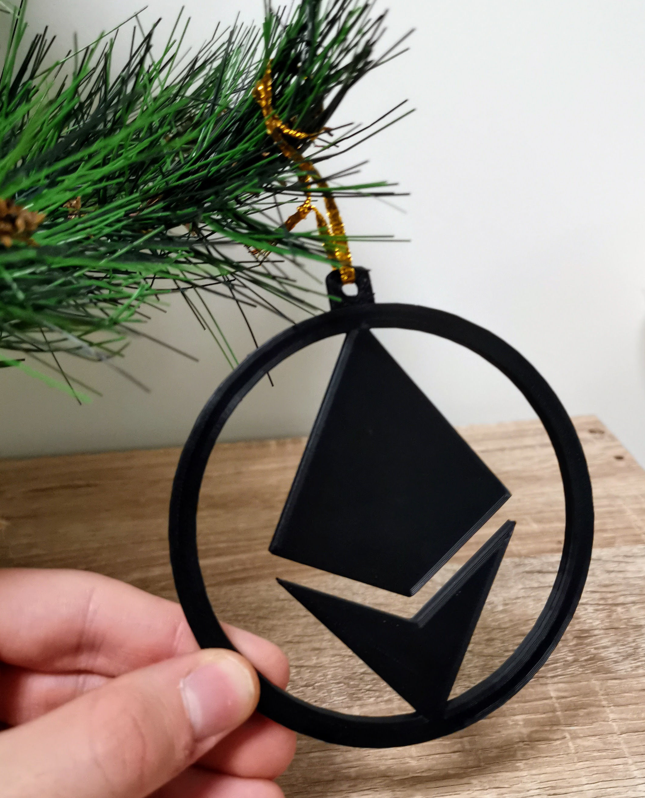 Cryptocurrency Christmas Ornaments 3D print model_7