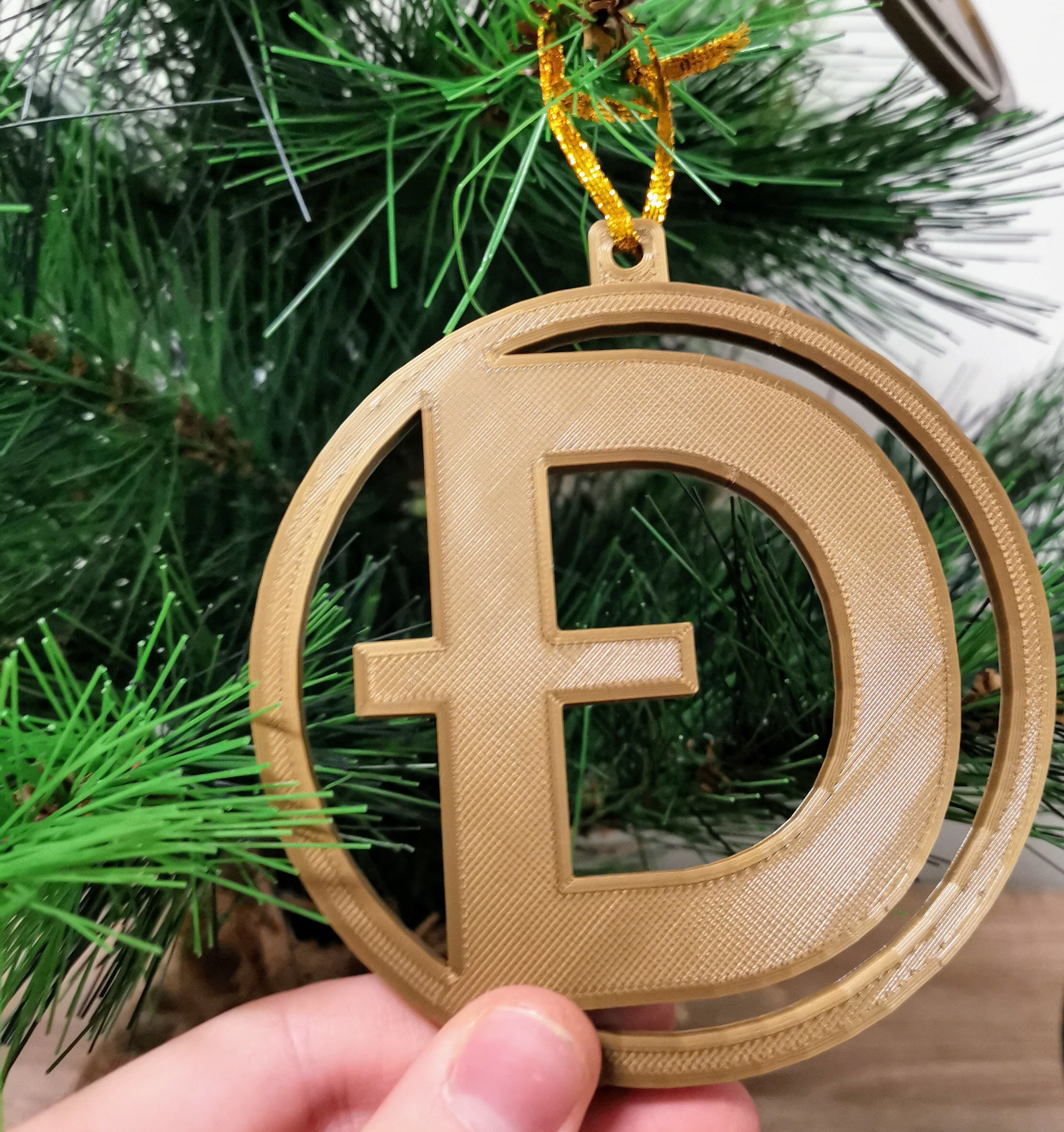 Cryptocurrency Christmas Ornaments 3D print model_5