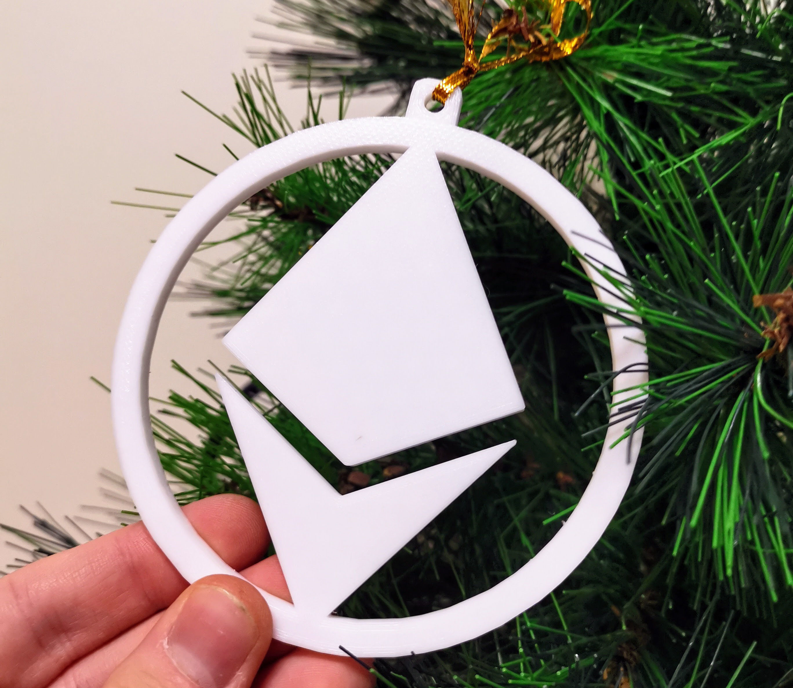 Cryptocurrency Christmas Ornaments 3D print model_9
