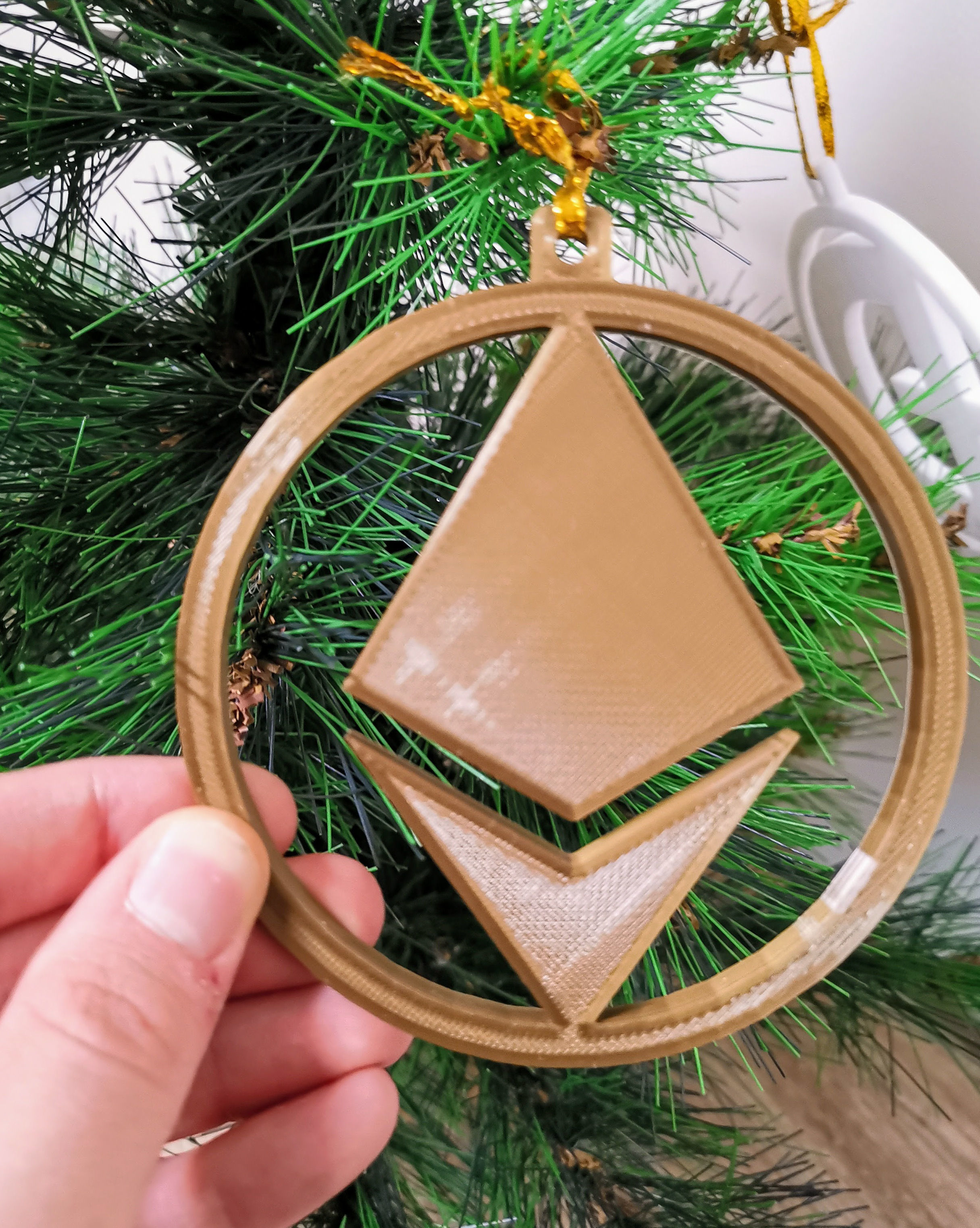 Cryptocurrency Christmas Ornaments 3D print model_8