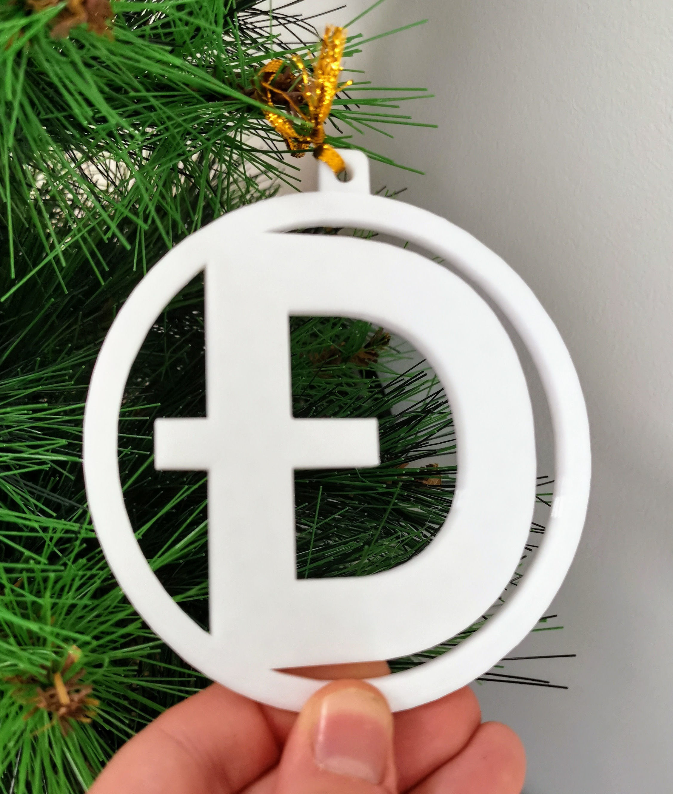 Cryptocurrency Christmas Ornaments 3D print model_6