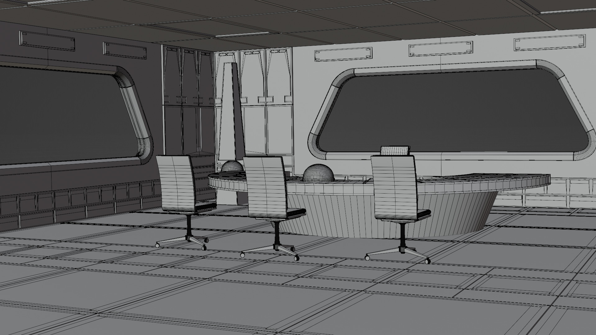 Imperial Governors Office 3D model_1