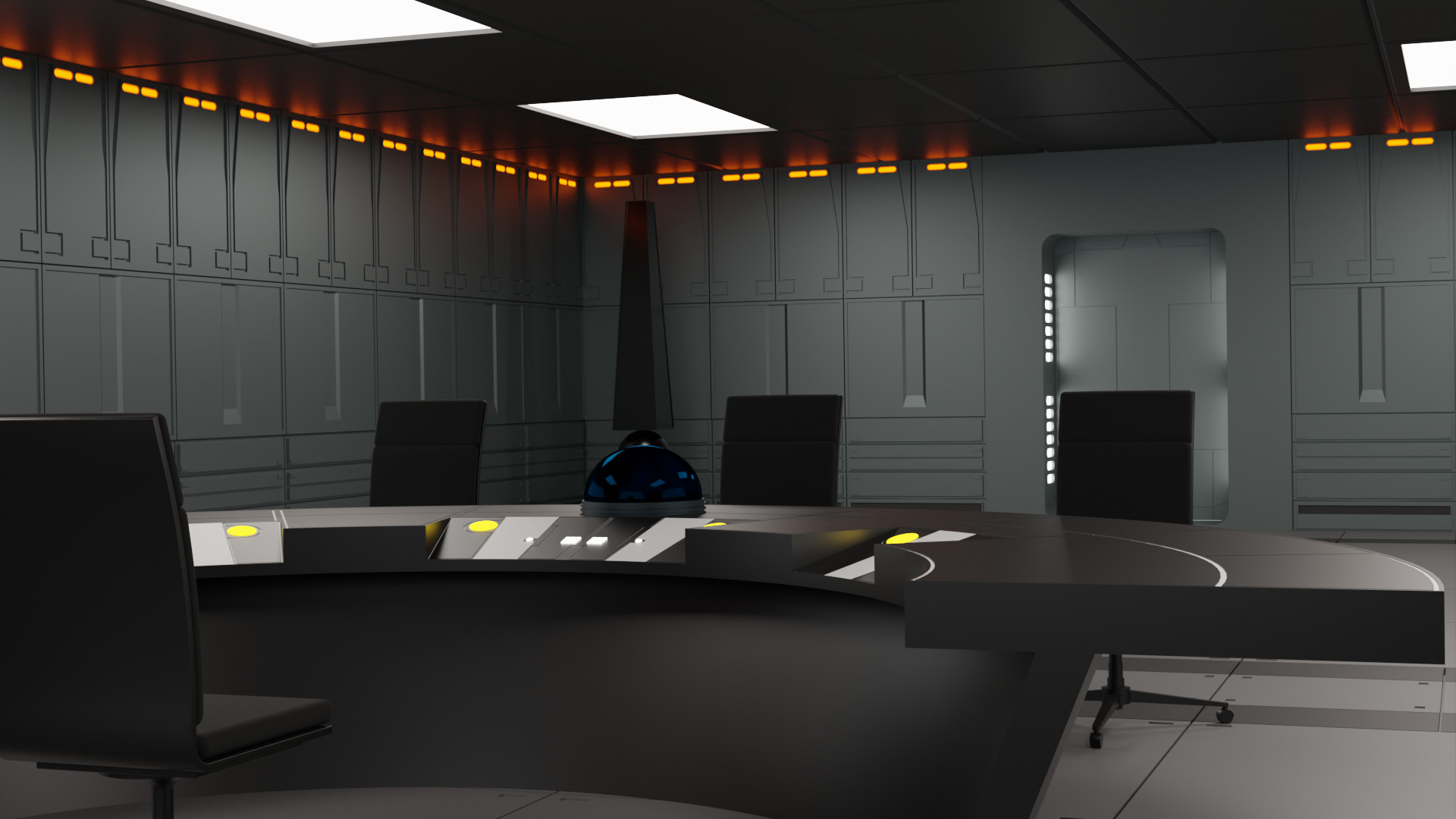 Imperial Governors Office 3D model_6