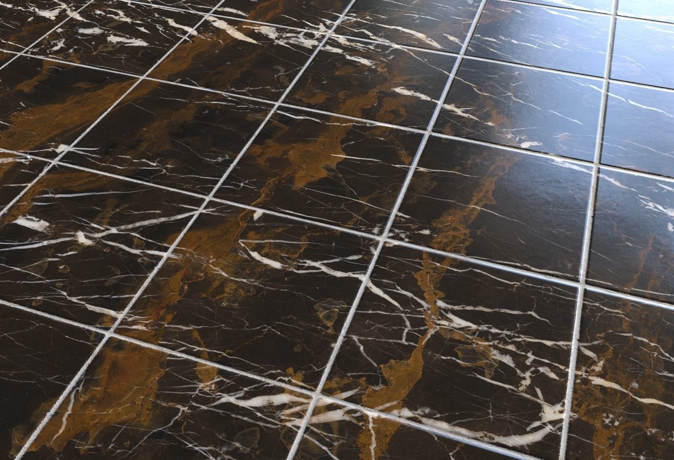 Seamless Black And Gold Marble Tiles Textures Texture CGTrader