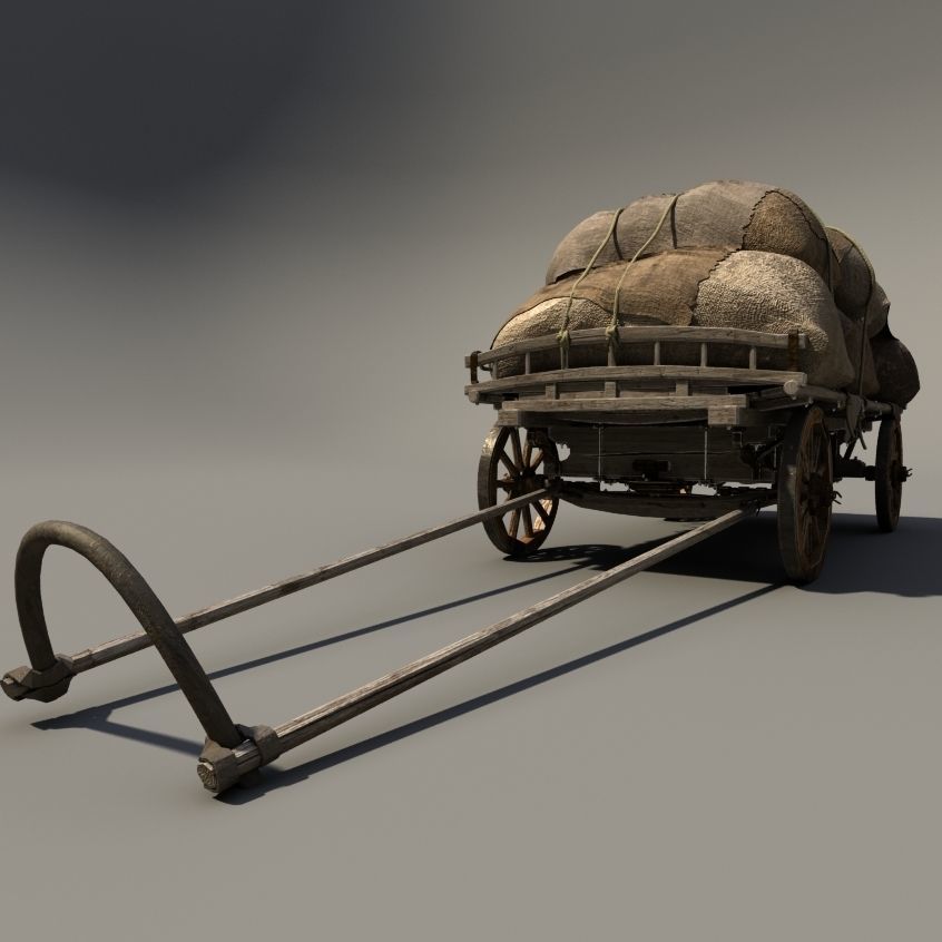 cart 01 3D model_2