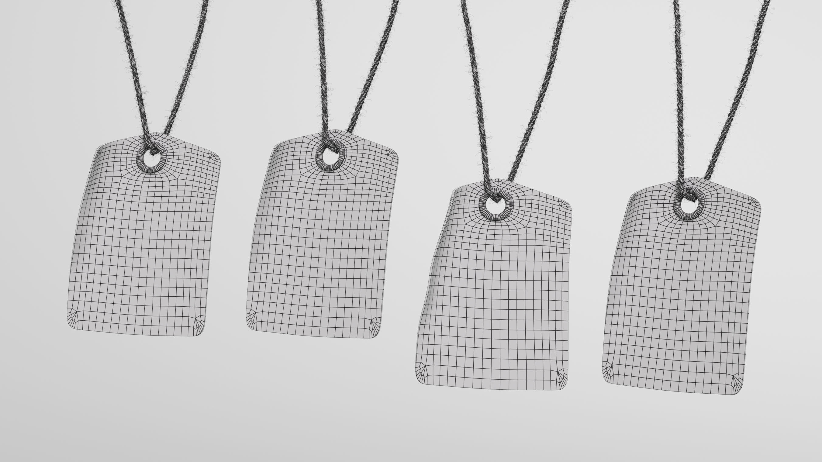 Tilda doll 01 3D model_7