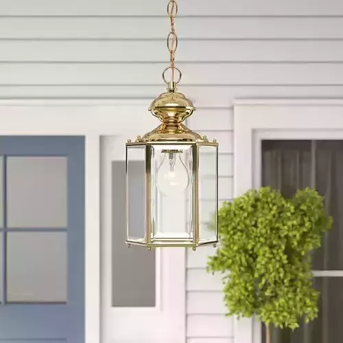 Mcvicker Outdoor Hanging Lantern - 2 Colour