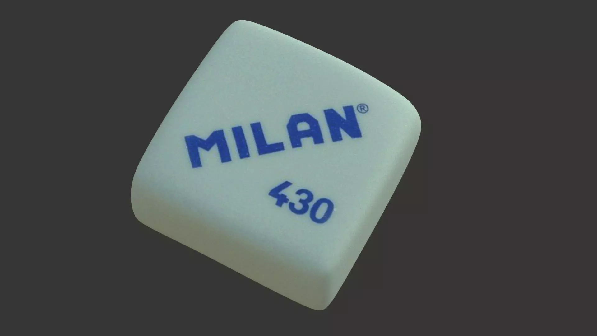 Eraser milan dice 3D model_0