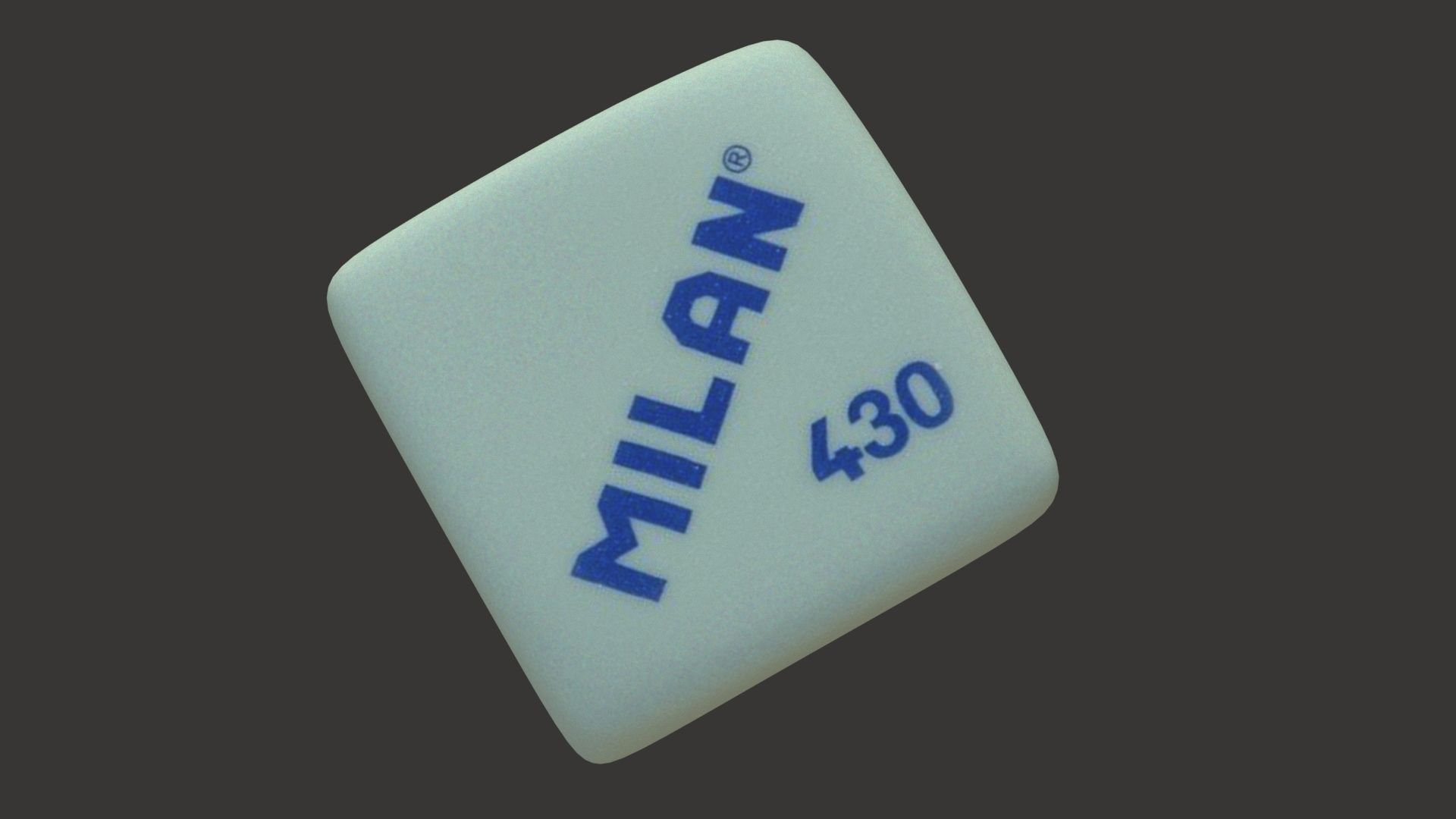 Eraser milan dice 3D model_3